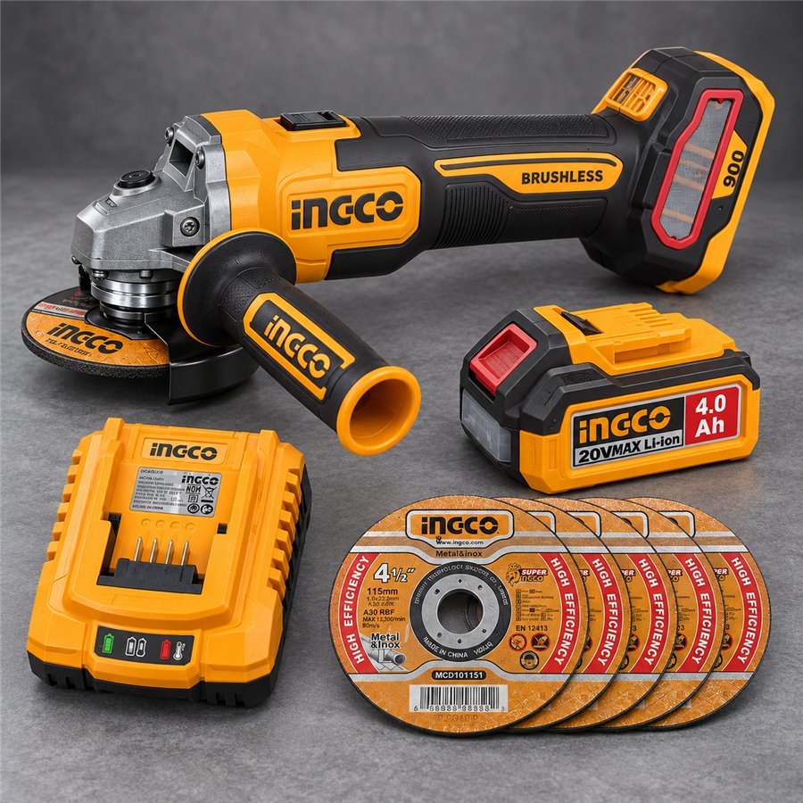 Amoladora inalámbrica INGCO UCAGLI261521