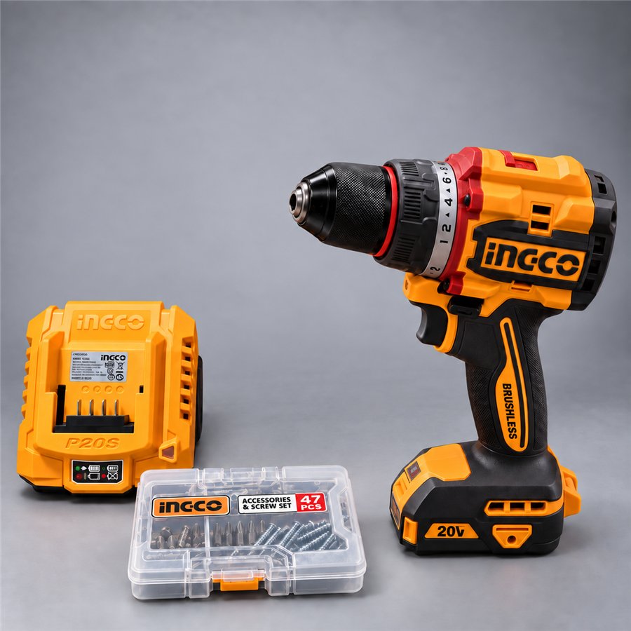 Taladro inalámbrico INGCO UCDLI205582